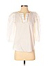 Ann Taylor LOFT 100% Cotton White 3/4 Sleeve Blouse Size S (petite) - photo 1