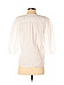 Ann Taylor LOFT 100% Cotton White 3/4 Sleeve Blouse Size S (petite) - photo 2