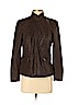 Elementz 100% Polyester Brown Faux Leather Jacket Size S (petite) - photo 1