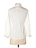 Banana Republic White Long Sleeve Button-Down Shirt Size 4 (petite) - photo 2