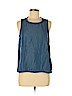 Banana Republic 100% Lyocell Blue Sleeveless Blouse Size S (petite) - photo 1