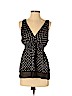 BCBGMAXAZRIA 100% Silk Black Sleeveless Silk Top Size S - photo 1