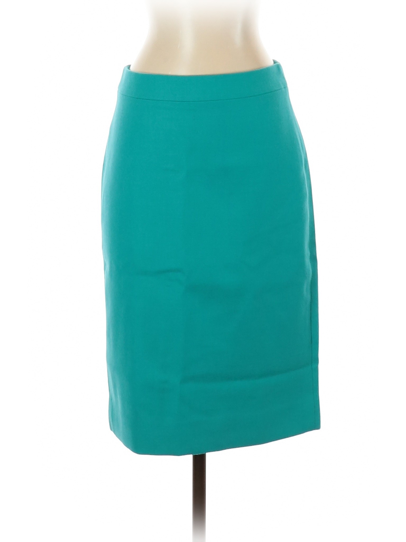 J.Crew Women Green Wool Skirt 0 | eBay