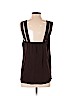 Alice + Olivia 100% Silk Brown Sleeveless Silk Top Size S - photo 2