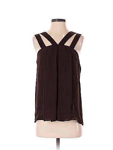 Alice + Olivia Sleeveless Silk Top (view 1)