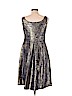 Moschino Cheap And Chic Gold Cocktail Dress Size 10 - photo 2