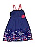 Jumping Beans 100% Cotton Blue Special Occasion Dress Size 7 - photo 1
