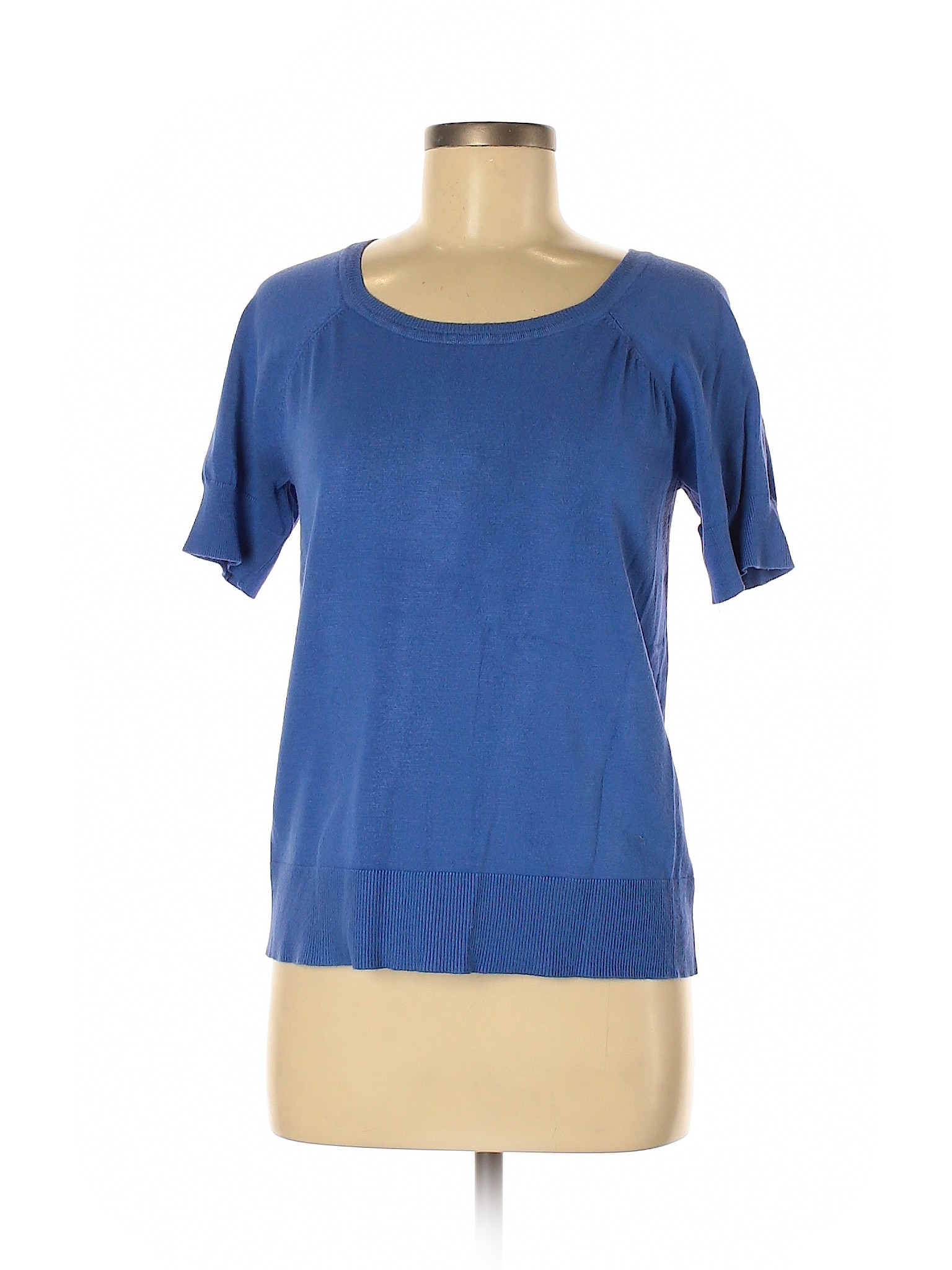 Apt. 9 Women Blue Short Sleeve Top M | eBay