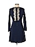Alice + Olivia 100% Wool Blue Casual Dress Size 6 - photo 2