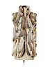 Adrienne Landau 100% Rabbit Tan Vest Size M - photo 1