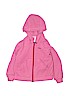 Patagonia 100% Polyester Solid Pink Zip Up Hoodie Size 3 - 4 - photo 1