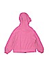 Patagonia 100% Polyester Solid Pink Zip Up Hoodie Size 3 - 4 - photo 2