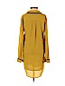 Ann Taylor LOFT 100% Polyester Yellow 3/4 Sleeve Blouse Size XXS (petite) - photo 2