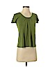 Eileen Fisher Green Short Sleeve Top Size P (petite) - photo 1