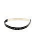 Nicholas Solid Black Leather Belt Size SMALL - photo 1