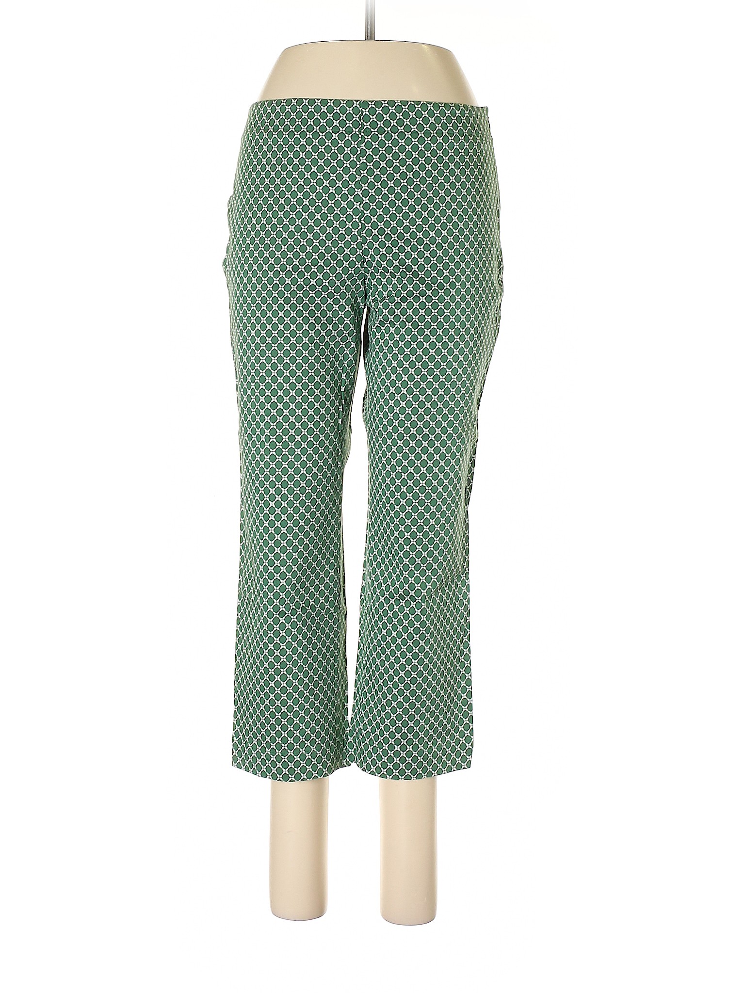 green casual pants