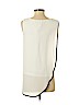 Travelers by Chico's 100% Polyester White Sleeveless Blouse Size Sm Petite (0) - photo 2