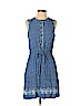 Gap 100% Rayon Blue Casual Dress Size S (petite) - photo 1