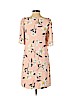 Ann Taylor Factory 100% Polyester Pink Casual Dress Size 2 (petite) - photo 2