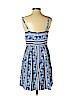 Ann Taylor LOFT Blue Casual Dress Size 4 (petite) - photo 2