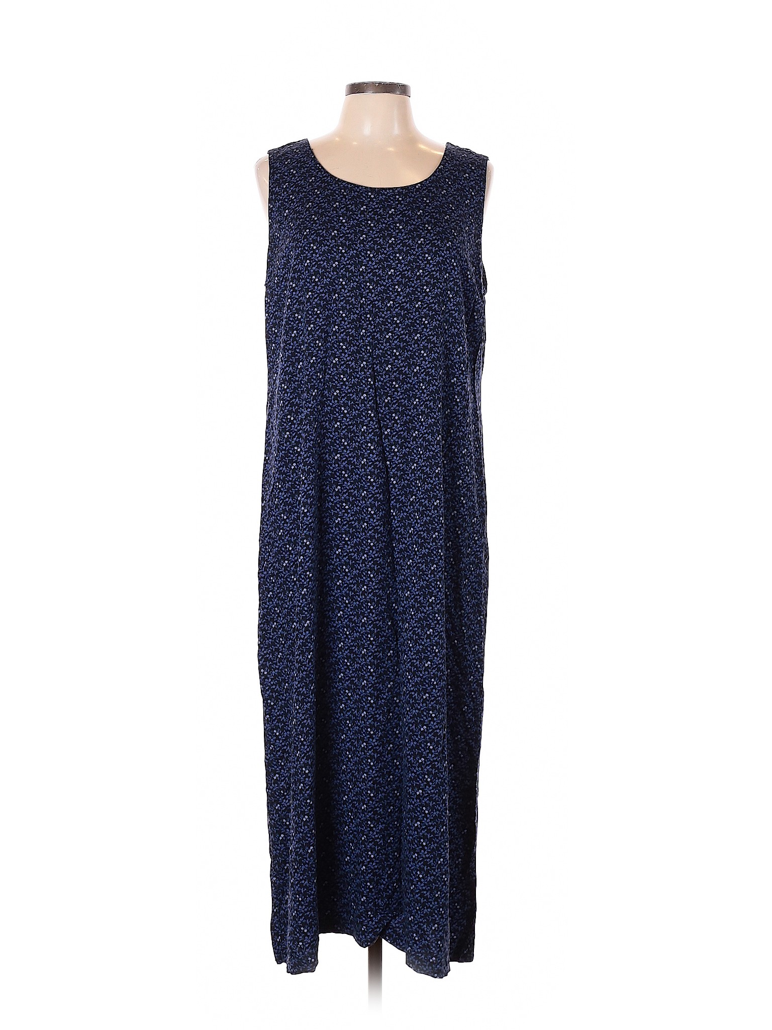 Faded Glory Women Blue Casual Dress XL | eBay