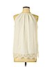 Max Studio 100% Polyester Ivory Sleeveless Blouse Size S - photo 1