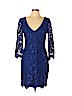 Belle Badgley Mischka Blue Casual Dress Size 10 - photo 1