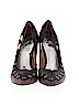 Naughty Monkey Brown Heels Size 8 1/2 - photo 2