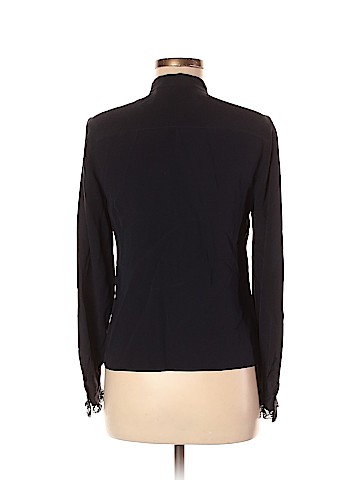 Max Mara Long Sleeve Silk Top (view 2)