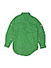 Gap Kids 100% Cotton Green Long Sleeve Button-Down Shirt Size 6 - 7 - photo 2