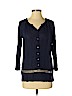 Lucky Brand Blue 3/4 Sleeve Blouse Size S - photo 1