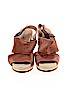 Biala 100% Leather Brown Wedges Size EU 38 - photo 2