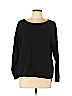 La Garçonne Moderne 100% Cotton Black Pullover Sweater Size L - photo 1