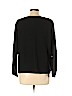 La Garçonne Moderne 100% Cotton Black Pullover Sweater Size L - photo 2