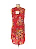 Beach Lunch Lounge 100% Viscose Red Casual Dress Size XS (petite) - photo 2