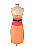 BCBGMAXAZRIA Orange Cocktail Dress Size 4 - photo 2