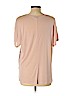 Zara 100% Polyester Pink Short Sleeve Blouse Size L - photo 2