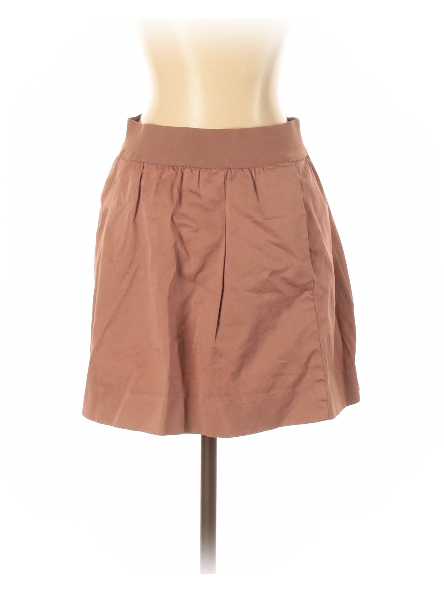 J.Crew Women Brown Casual Skirt 0 | eBay