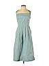 Hitherto 100% Cotton Teal Casual Dress Size 2 - photo 1