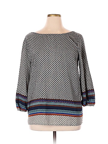 Francesca's 3/4 Sleeve Blouse (view 1)