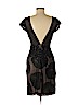 Sue Wong 100% Nylon Black Cocktail Dress Size 6 - photo 2