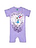 Imagine Greenwear 100% Organic Cotton Graphic Purple Short Sleeve Outfit Size 3-6 mo - photo 1