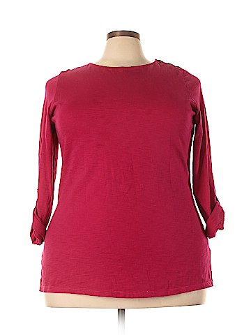 Coldwater Creek 3/4 Sleeve Top (view 1)