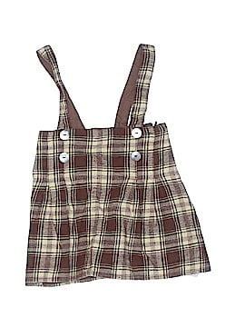 Dpam Bebe 100 Cotton Plaid Brown Tan Skirt Size 12 Mo Off Thredup