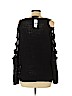 Chandelier 100% Acrylic Black Pullover Sweater Size XS - photo 2