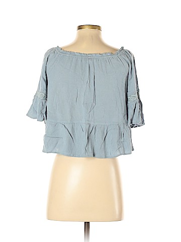 LA Hearts 3/4 Sleeve Blouse (view 2)