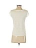 Ann Taylor LOFT 100% Linen Ivory Short Sleeve Top Size S - photo 2