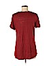 Athleta 100% Linen Burgundy Active T-Shirt Size S - photo 2