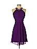 Nina Austin Purple Cocktail Dress Size S - photo 1