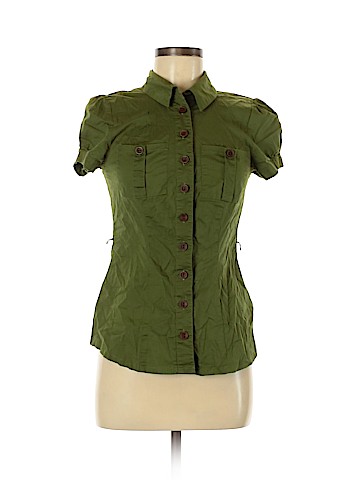 Maurices Short Sleeve Button-Down Shirt (view 1)